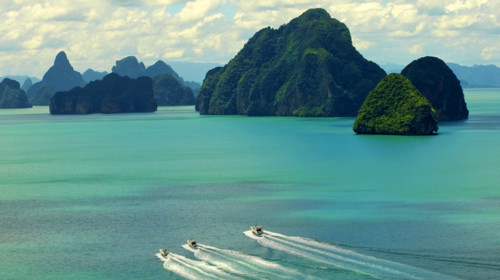 Phang Nga Bay private yacht charter