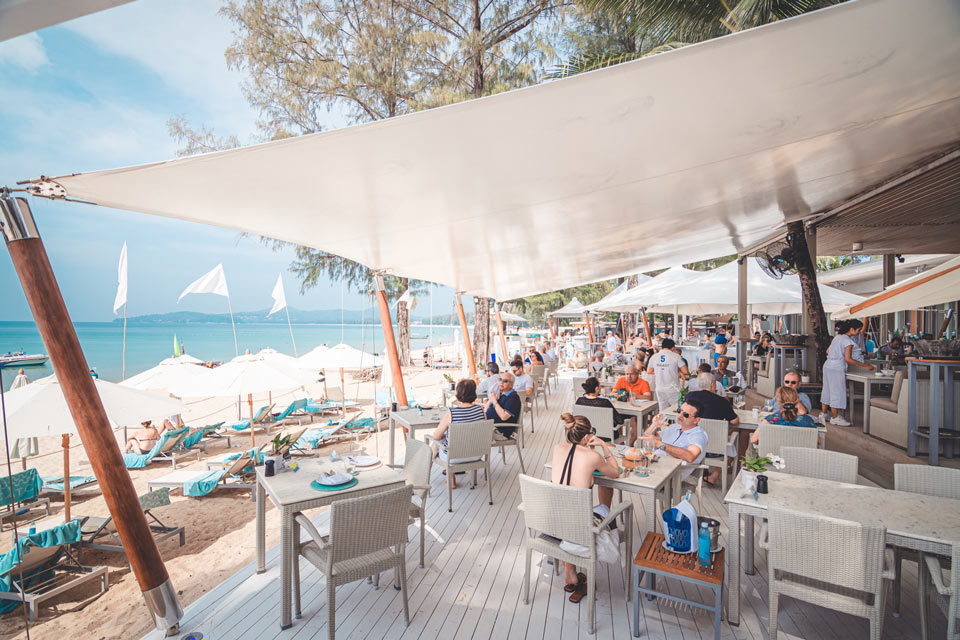 Catch Beach Club: beach restaurants in Phuket