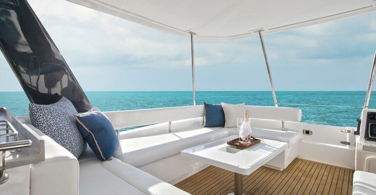 Catamaran Charter Phuket: flybridge