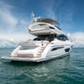 Private Yacht Charter Phuket: Princess S65 on anchor