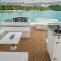 Leopard Catamaran Charter Phuket: flybridge