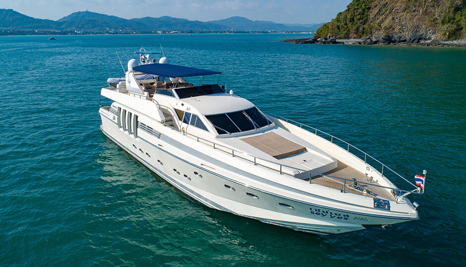 Technema 89 Motor Yacht Charter Phuket